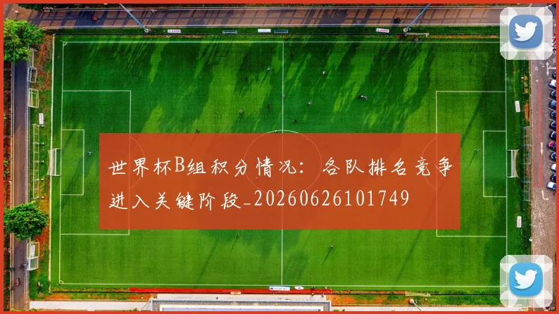 世界杯B组积分情况：各队排名竞争进入关键阶段_20260626101749